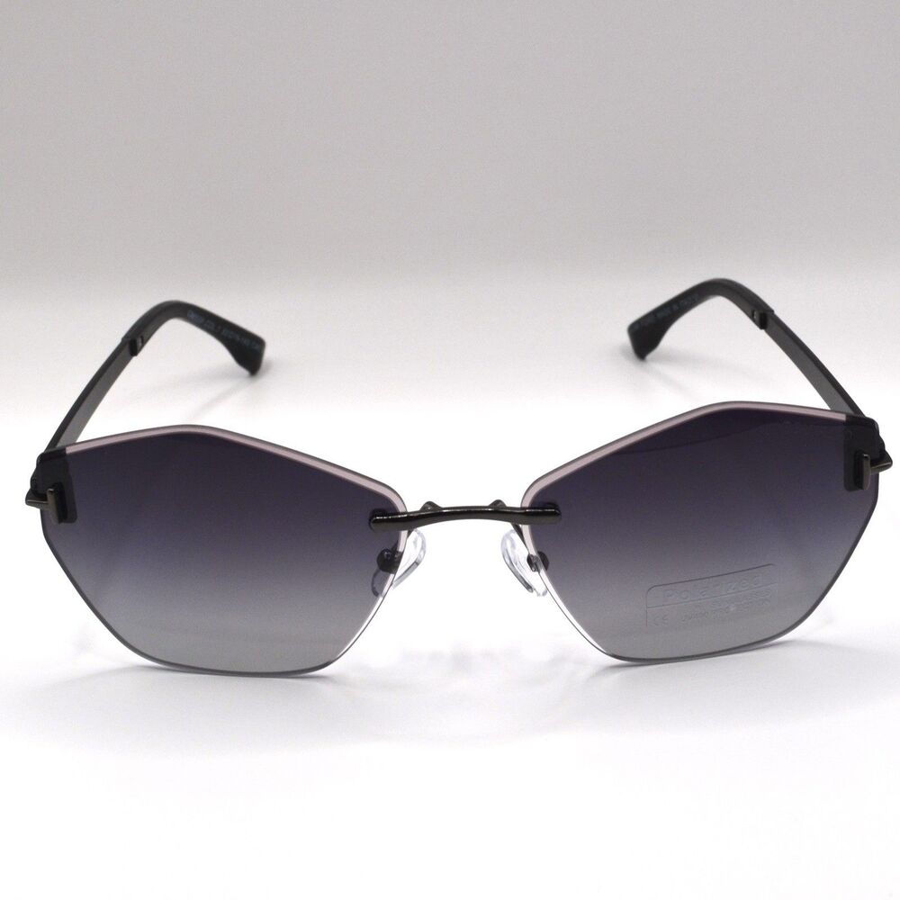 Tom Ford Women’s Rimless Polarized Sunglasses New 63-16-143